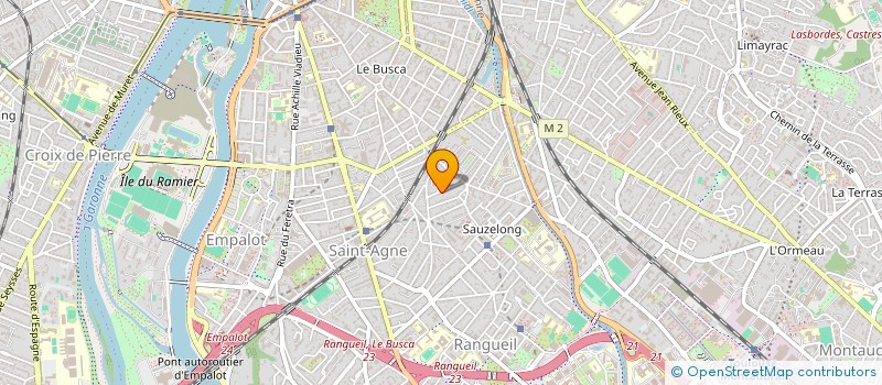 localisation de l'entreprise MONSIEUR GUILLAUME JOVER  TOULOUSE