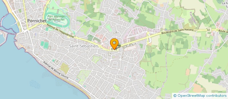 localisation de l'entreprise MONSIEUR GUILLAUME JUDIL à PORNICHET