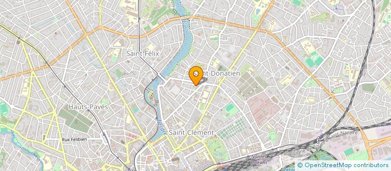 localisation de l'entreprise MONSIEUR GUILLAUME JUGE  NANTES