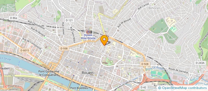 localisation de l'entreprise MONSIEUR GUILLAUME JULIEN à ROUEN