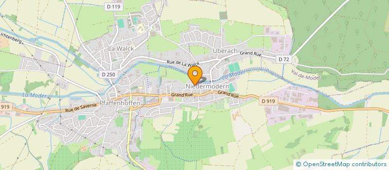 localisation de l'entreprise MONSIEUR GUILLAUME JUNG  NIEDERMODERN