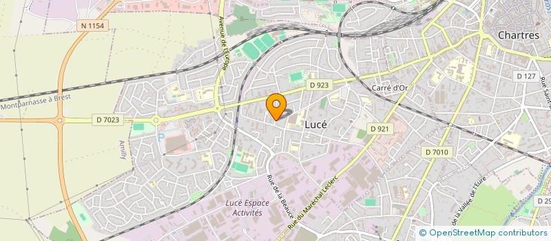 localisation de l'entreprise MONSIEUR GUILLAUME KABACHE à LUCE