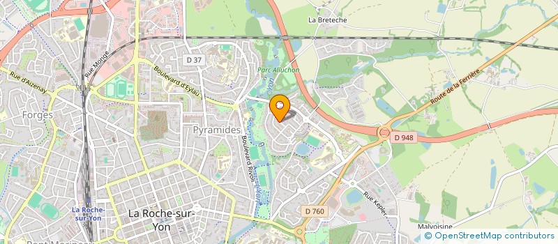 localisation de l'entreprise MONSIEUR GUILLAUME KAC à LA ROCHE-SUR-YON