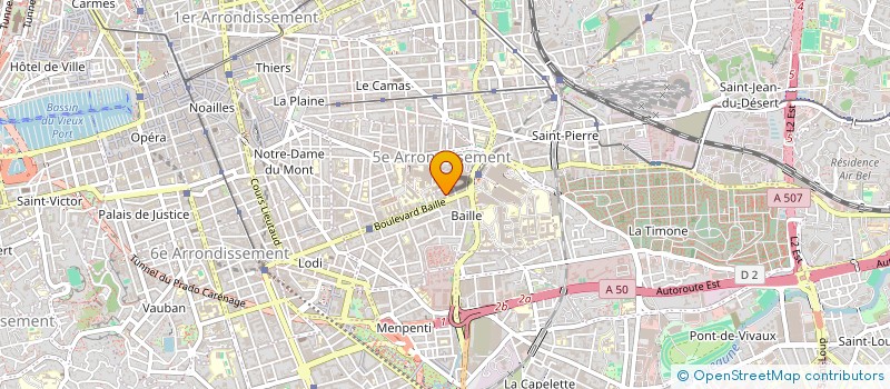 localisation de l'entreprise MONSIEUR GUILLAUME KADOUCH à MARSEILLE