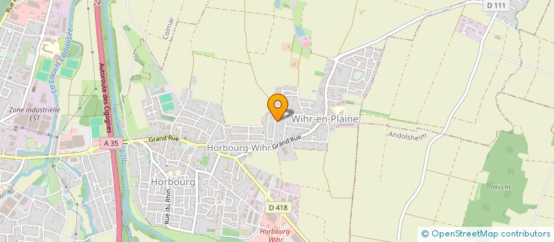 localisation de l'entreprise MONSIEUR GUILLAUME KARCHER  HORBOURG-WIHR