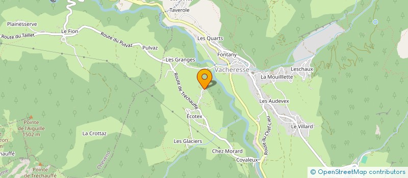 localisation de l'entreprise MONSIEUR GUILLAUME KAWEZINSKI à VACHERESSE
