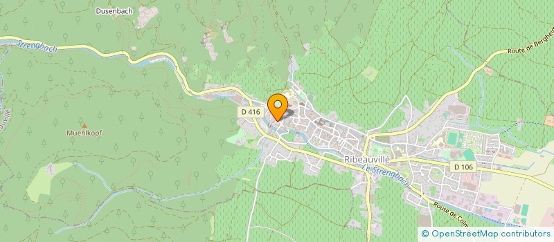 localisation de l'entreprise MONSIEUR GUILLAUME KESTER  RIBEAUVILLE