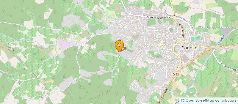 localisation de l'entreprise MONSIEUR GUILLAUME KHELSTOVSKY  COGOLIN