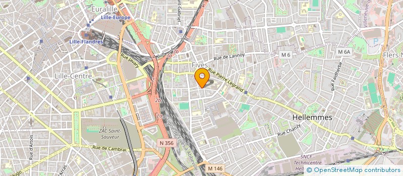 localisation de l'entreprise MONSIEUR GUILLAUME KIDULA à LILLE