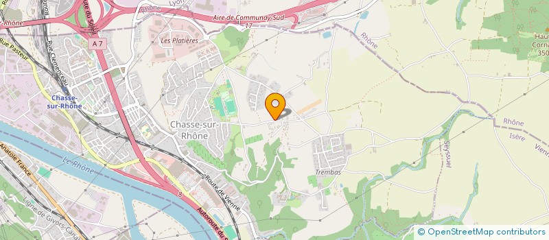localisation de l'entreprise MONSIEUR GUILLAUME KOCH à CHASSE-SUR-RHONE