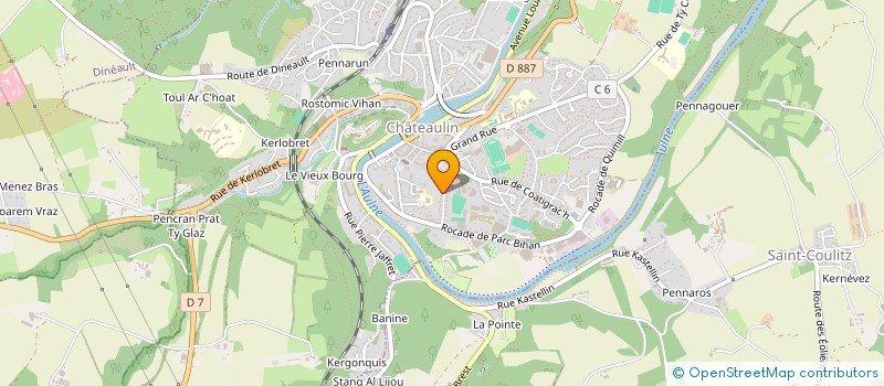 localisation de l'entreprise MONSIEUR GUILLAUME KOLAN  LE FAOU