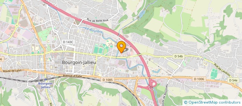 localisation de l'entreprise MONSIEUR GUILLAUME KOLB  BOURGOIN-JALLIEU