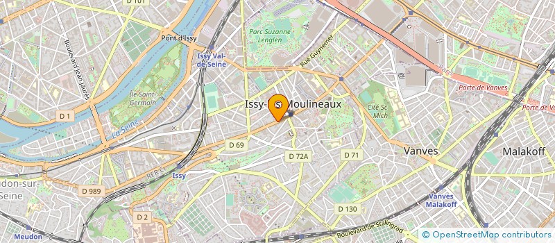 localisation de l'entreprise MONSIEUR GUILLAUME KOMITES à ISSY-LES-MOULINEAUX