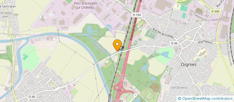 localisation de l'entreprise MONSIEUR GUILLAUME KONEFAL  OIGNIES