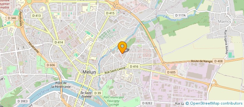 localisation de l'entreprise MONSIEUR GUILLAUME KOSSEA à MELUN