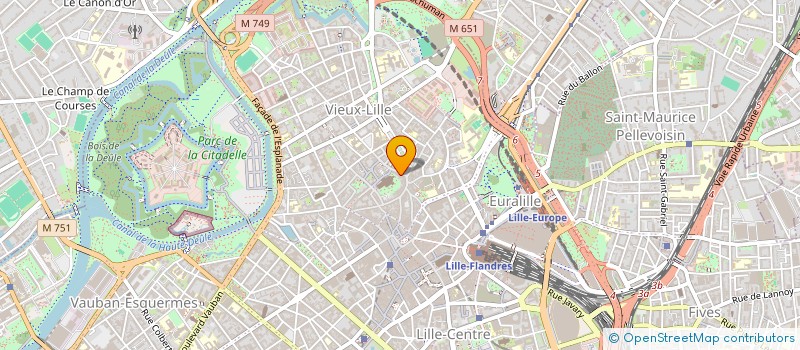 localisation de l'entreprise MONSIEUR GUILLAUME KRAEMER  LILLE