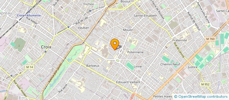 localisation de l'entreprise MONSIEUR GUILLAUME KRICK à ROUBAIX