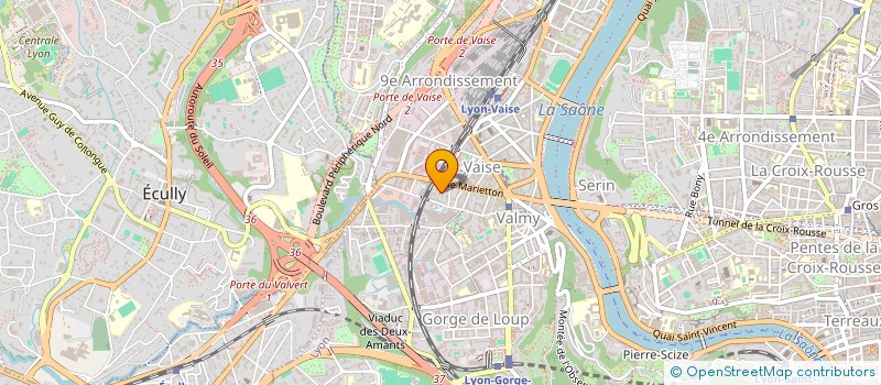 localisation de l'entreprise MONSIEUR GUILLAUME KRZMIC à LYON