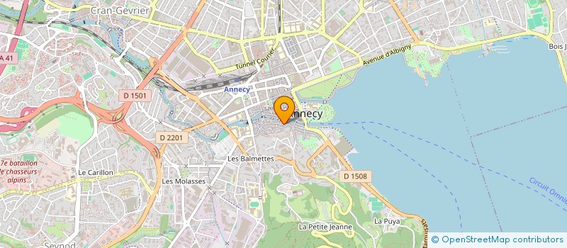 localisation de l'entreprise MONSIEUR GUILLAUME KUHN à ANNECY