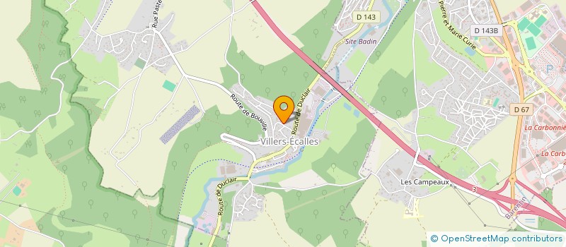 localisation de l'entreprise MONSIEUR GUILLAUME KUTTLER  VILLERS-ECALLES