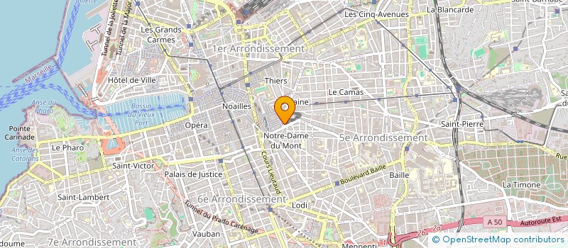 localisation de l'entreprise MONSIEUR GUILLAUME LA GALL à MARSEILLE