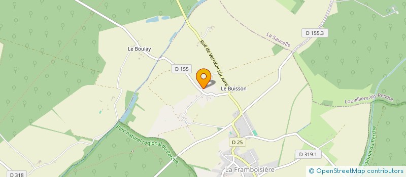 localisation de l'entreprise MONSIEUR GUILLAUME LABBE à LA FRAMBOISIERE