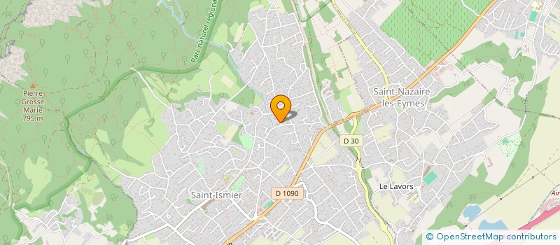 localisation de l'entreprise MONSIEUR GUILLAUME LABERGERIE  SAINT-ISMIER