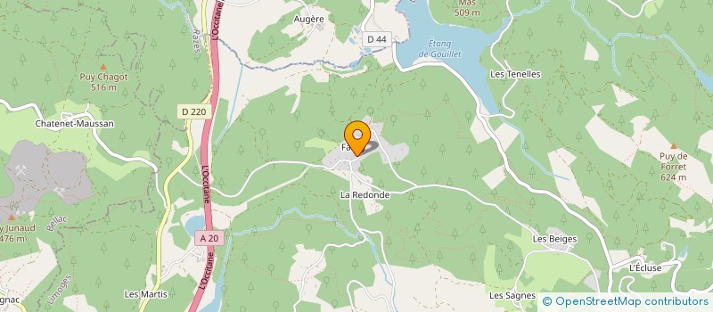 localisation de l'entreprise MONSIEUR GUILLAUME LACHENY  SAINT-SYLVESTRE