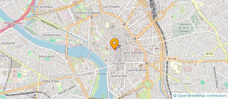 localisation de l'entreprise MONSIEUR GUILLAUME LACOSTE  TOULOUSE