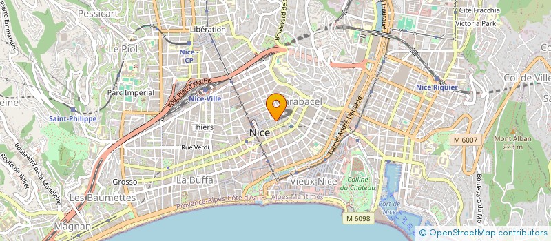 localisation de l'entreprise MONSIEUR GUILLAUME LACOTTE à NICE