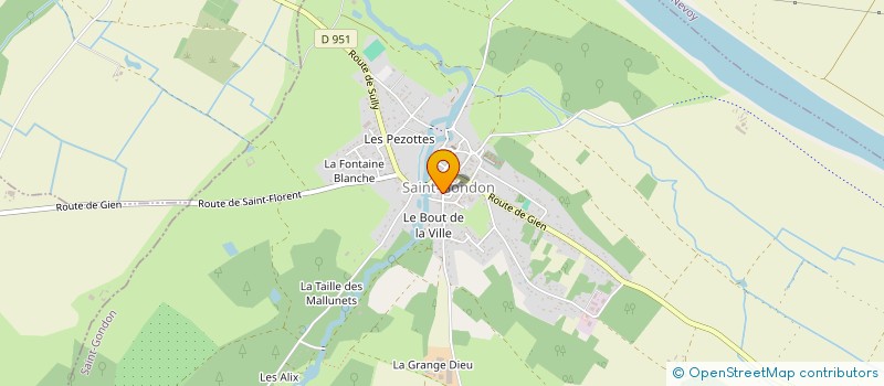localisation de l'entreprise MONSIEUR GUILLAUME LACROIX à SAINT-GONDON