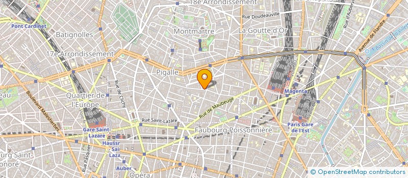 localisation de l'entreprise MONSIEUR GUILLAUME LAFORE  PARIS