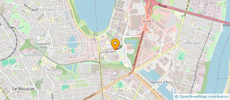 localisation de l'entreprise MONSIEUR GUILLAUME LAGARDERE  BORDEAUX