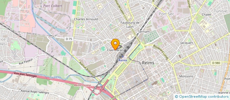 localisation de l'entreprise MONSIEUR GUILLAUME LAGNY à REIMS