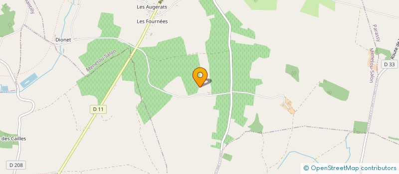 localisation de l'entreprise MONSIEUR GUILLAUME LALOY  MENETOU-SALON