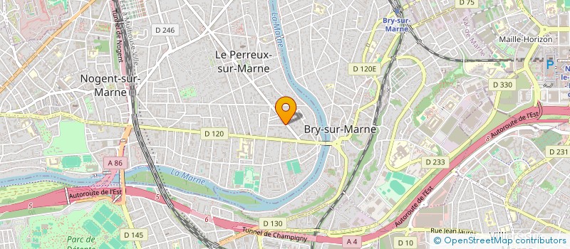 localisation de l'entreprise MONSIEUR GUILLAUME LAMARQUE à LE PERREUX-SUR-MARNE