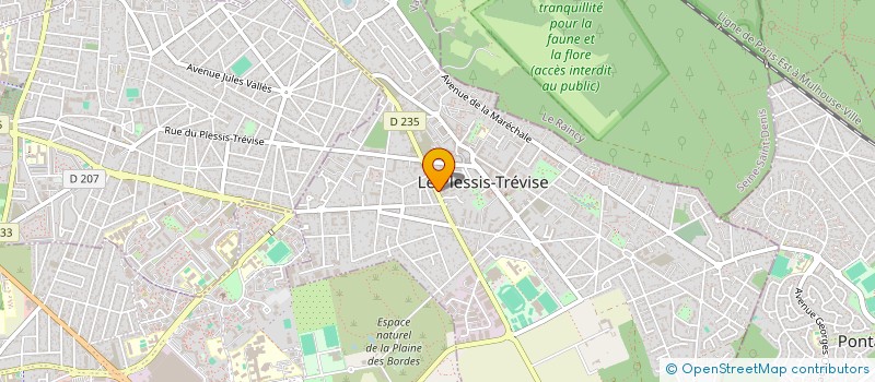 localisation de l'entreprise MONSIEUR GUILLAUME LAMOUR  LE PLESSIS-TREVISE