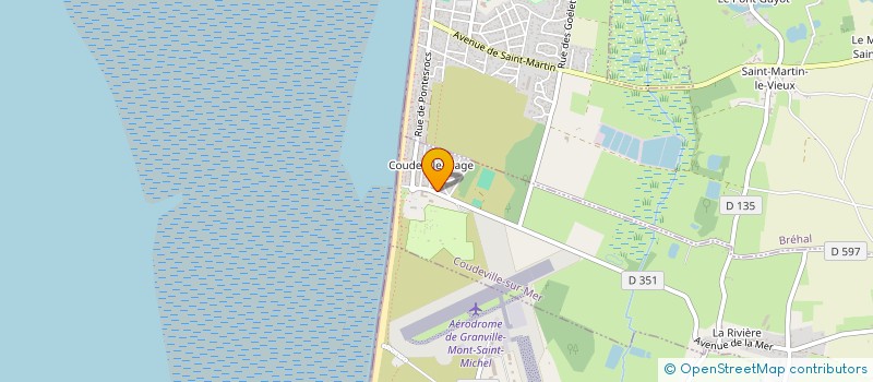 localisation de l'entreprise MONSIEUR GUILLAUME LANDEMORE  COUDEVILLE-SUR-MER