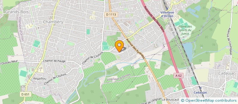 localisation de l'entreprise MONSIEUR GUILLAUME LANDRIT  VILLENAVE-D'ORNON