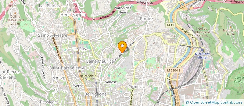 localisation de l'entreprise MONSIEUR GUILLAUME LANGEROME  NICE