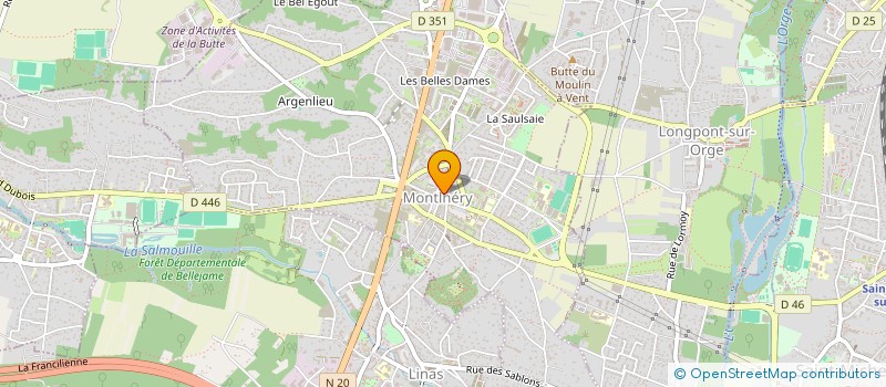 localisation de l'entreprise MONSIEUR GUILLAUME LANGLAIS à MONTLHERY