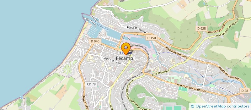 localisation de l'entreprise MONSIEUR GUILLAUME LANGLAIS  FECAMP