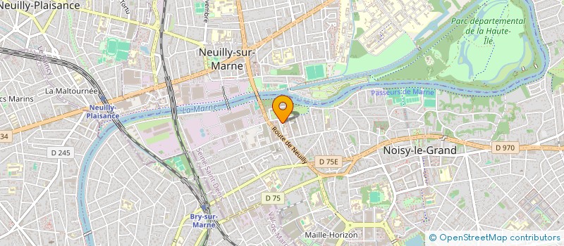 localisation de l'entreprise MONSIEUR GUILLAUME LANGLOIS  NOISY-LE-GRAND