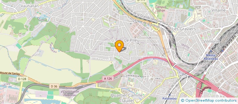 localisation de l'entreprise MONSIEUR GUILLAUME LAPEYRE  PALAISEAU