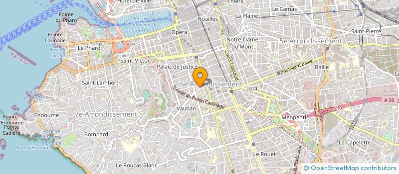 localisation de l'entreprise MONSIEUR GUILLAUME LAPOTRE à MARSEILLE