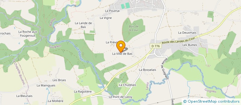 localisation de l'entreprise MONSIEUR GUILLAUME LARCHER  LASSY