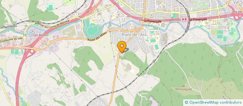 localisation de l'entreprise MONSIEUR GUILLAUME LARCHER  AIX-EN-PROVENCE