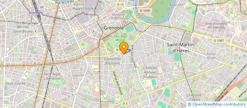 localisation de l'entreprise MONSIEUR GUILLAUME LARDON  GRENOBLE