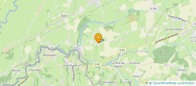 localisation de l'entreprise MONSIEUR GUILLAUME LAROCHE  TANCON