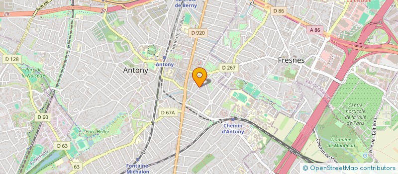 localisation de l'entreprise MONSIEUR GUILLAUME LARRASOAIN à ANTONY